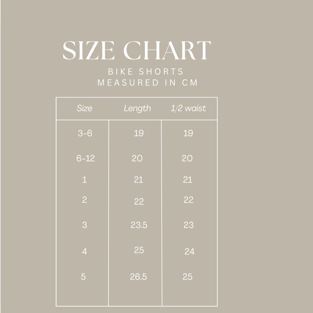 Bike shorts - Posie - AwaMae