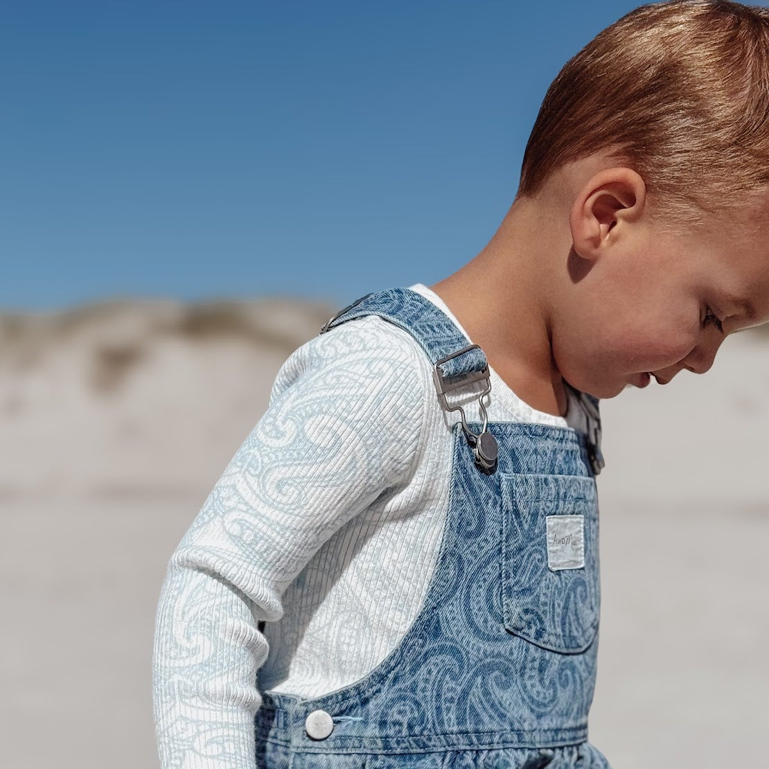 The wolf - Denim overalls