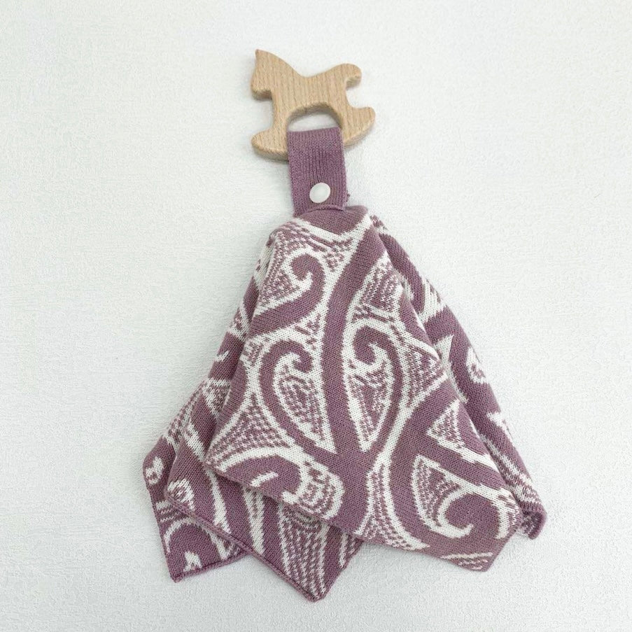 Te aroha o te mātua - The love of a parent- pēpi comforter - sage green, beige or mauve - AwaMae