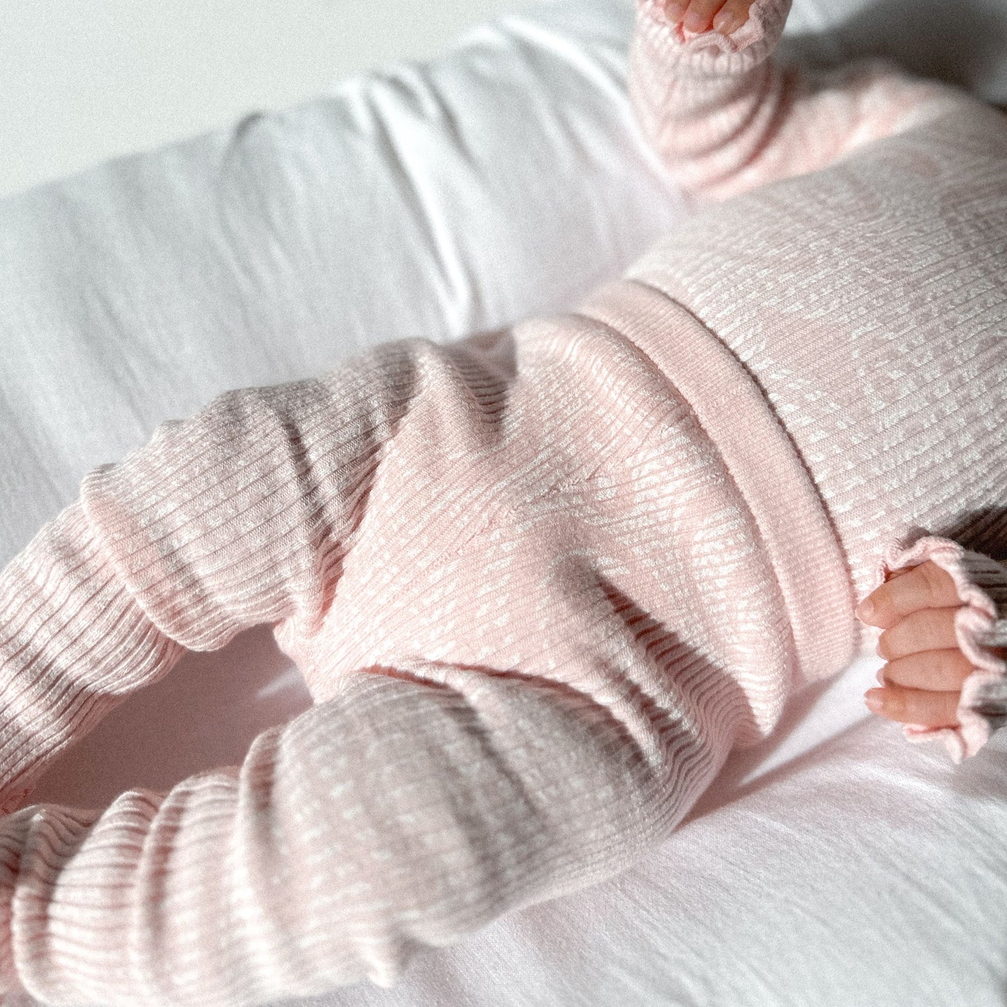 Basics ribbed knit leggings- The wolf- Ballerina
