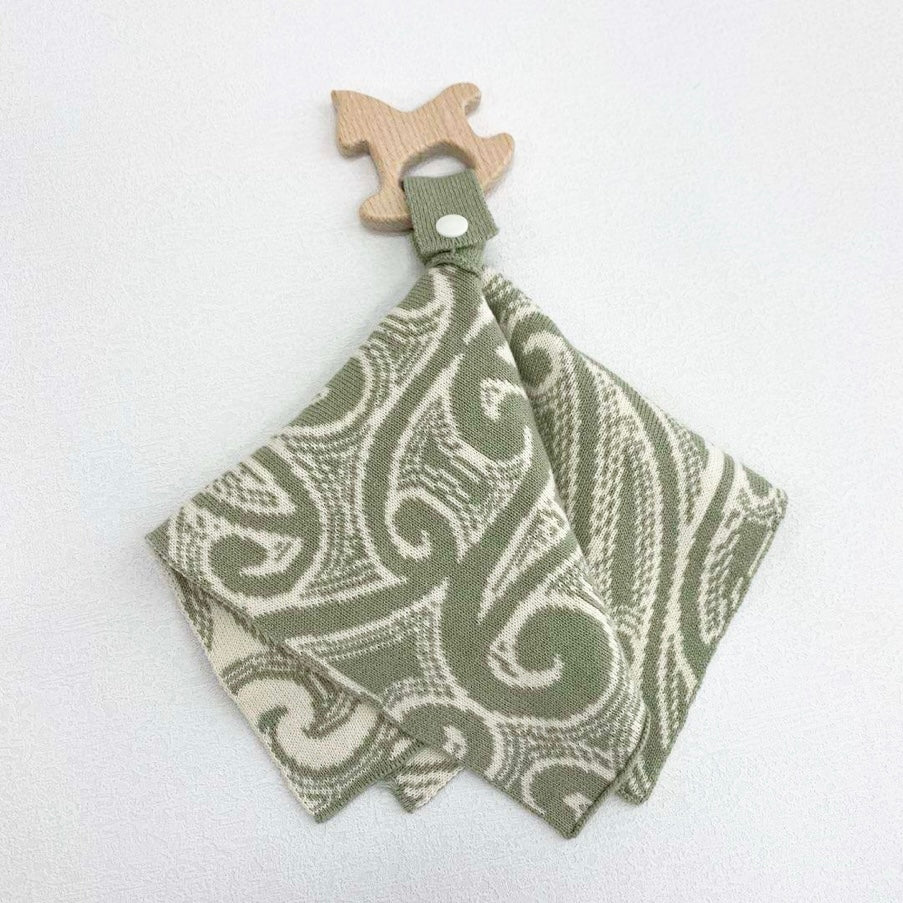 Te aroha o te mātua - The love of a parent- pēpi comforter - sage green, beige or mauve - AwaMae