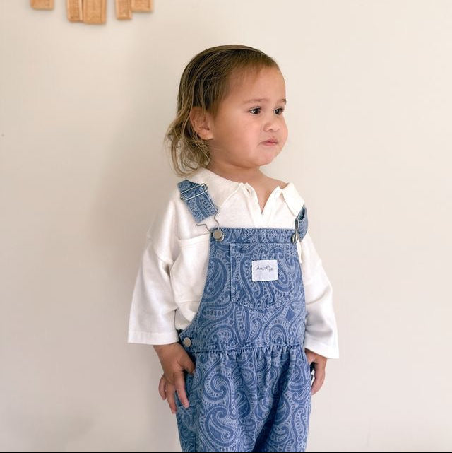 The wolf - Denim shortalls