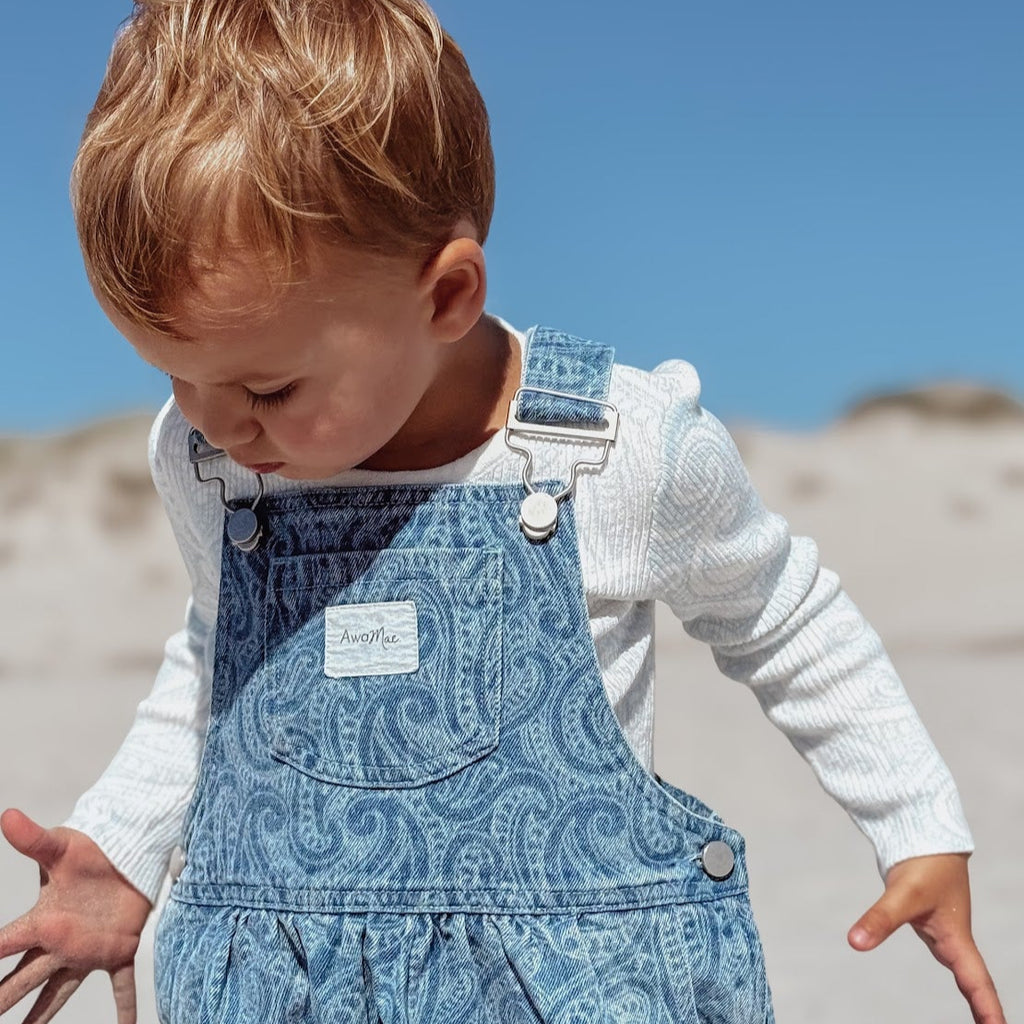 PREORDER -The wolf - Denim overalls PREORDER