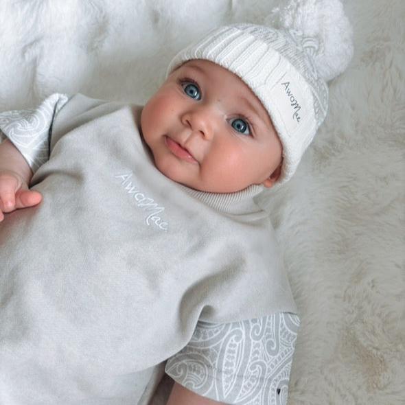 Bubble Romper - The wolf - Dove - AwaMae