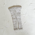 Basics ribbed knit leggings- The wolf- Pebble