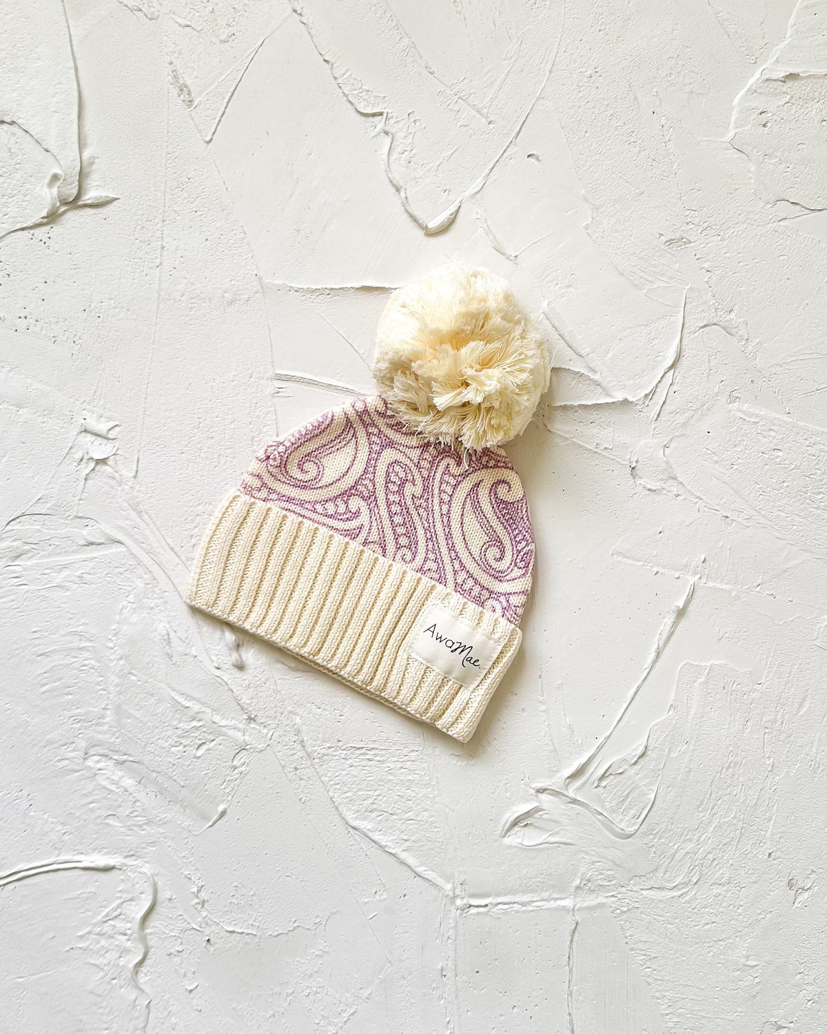 The Wolf knit beanie - Dahlia