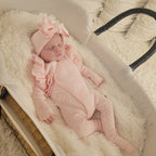 PREORDER - Basics ribbed knit Onesie- The wolf- Ballerina- PREORDER