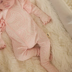 PREORDER - Basics ribbed knit Onesie- The wolf- Ballerina- PREORDER