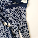 Basic ribbed knit legging - The Wolf - Midnight