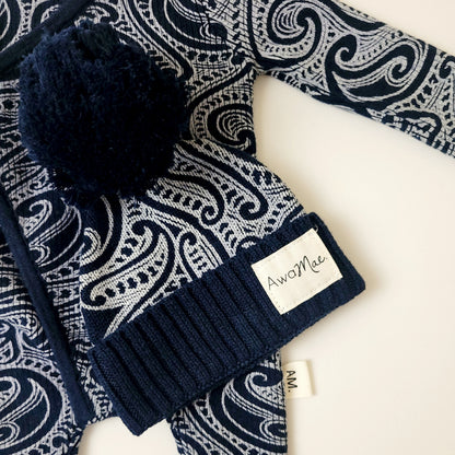 The Wolf Beanie - Midnight