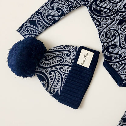 The Wolf Beanie - Midnight