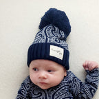 The Wolf Beanie - Midnight