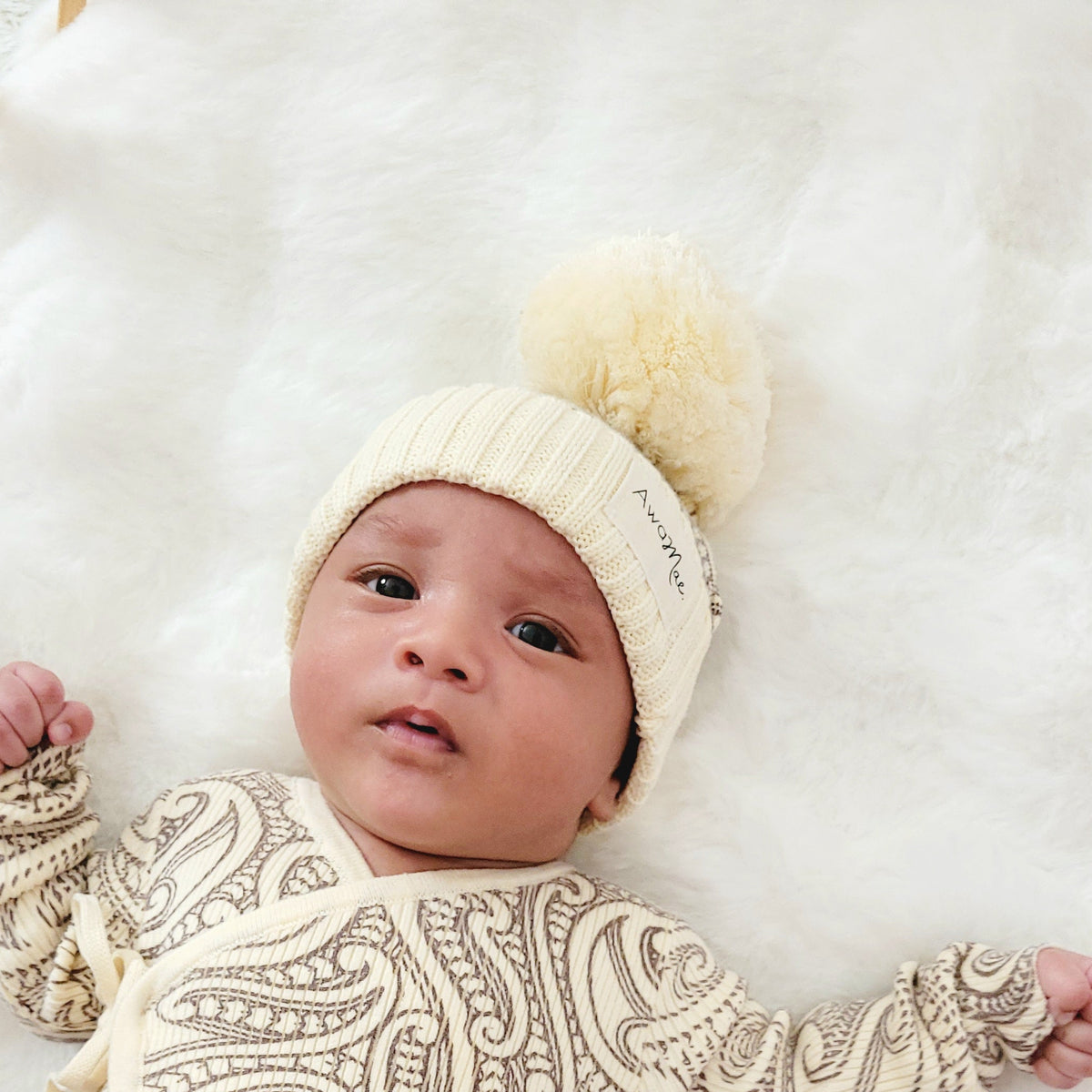 The Wolf knit beanie - Sable