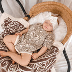Knitted Tee Romper - The Wolf - Sable