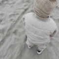 PREORDER - The wolf puffer vest - Beige - PREORDER