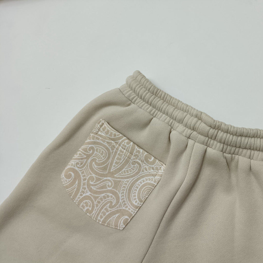 The wolf - Tracksuit pants- Beige