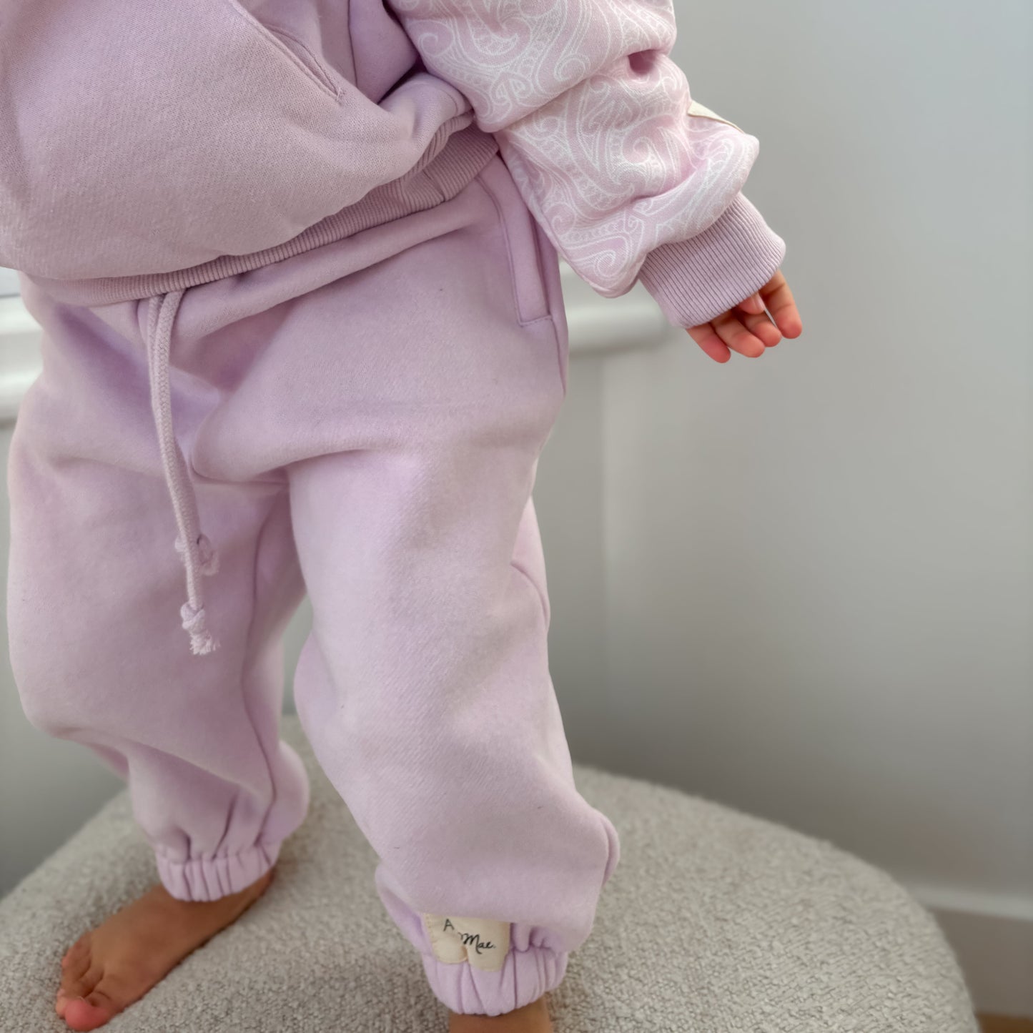 The wolf tracksuit pants- Aurora