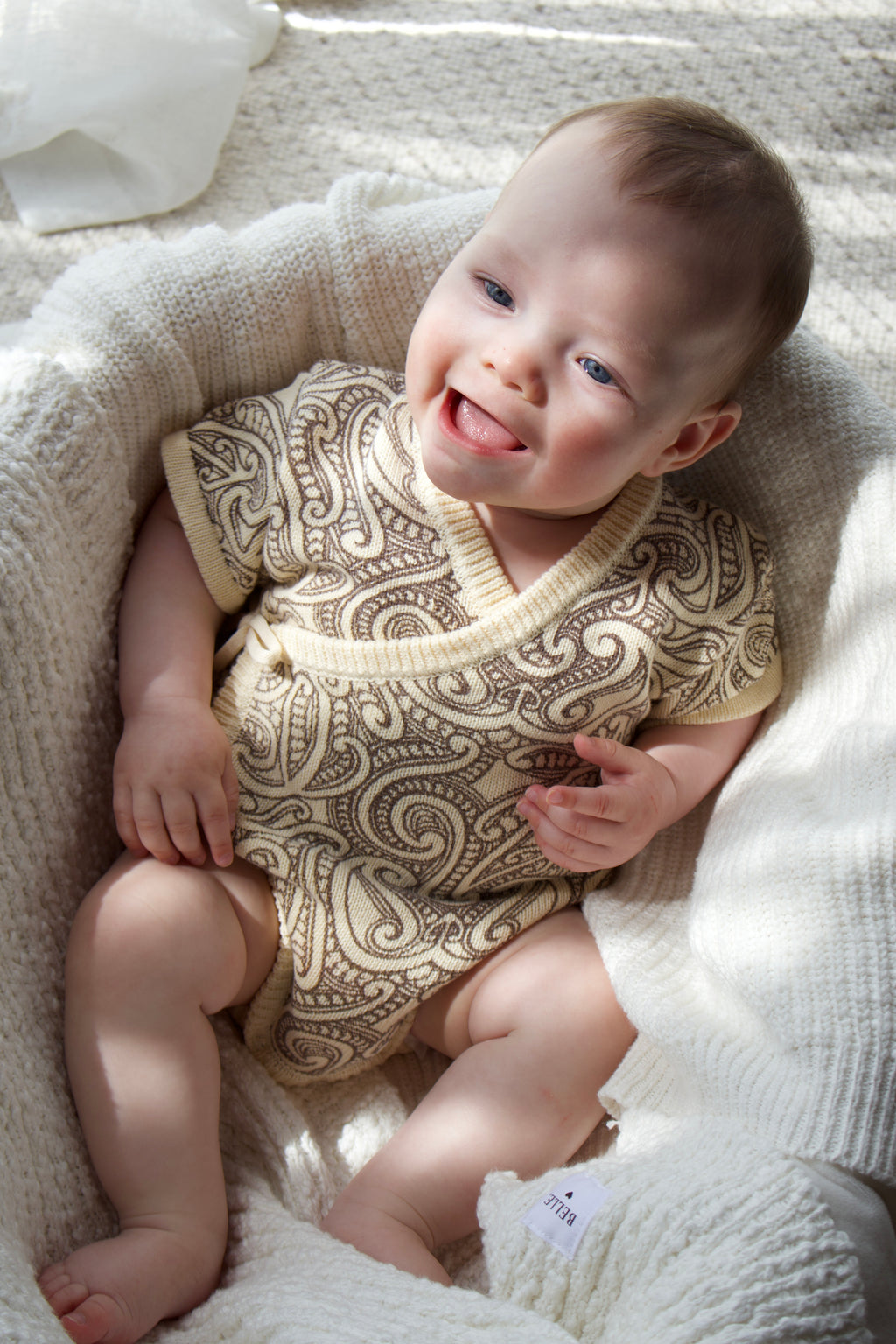 Kimono romper - The wolf - Sable