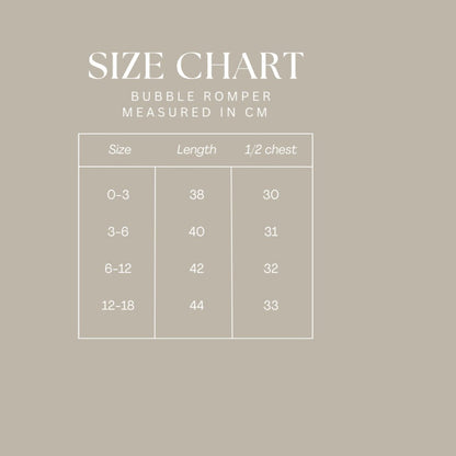 Bubble Romper - The wolf - Dove - AwaMae