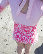 The wolf - Swimsuit - Pink Floss PREORDER