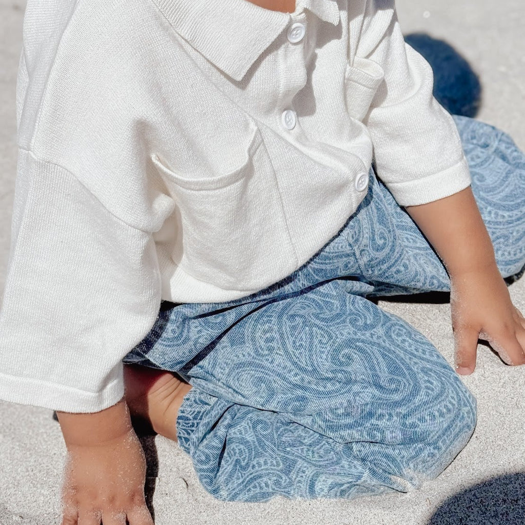 PREORDER The wolf - Denim bubble pants PREORDER