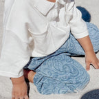PREORDER The wolf - Denim bubble pants PREORDER