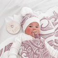 Te aroha o te mātua - The love of a parent- Knitted Beanie- Mauve