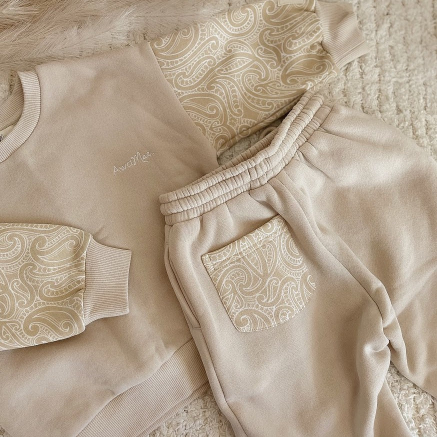 The wolf - Tracksuit pants- Beige