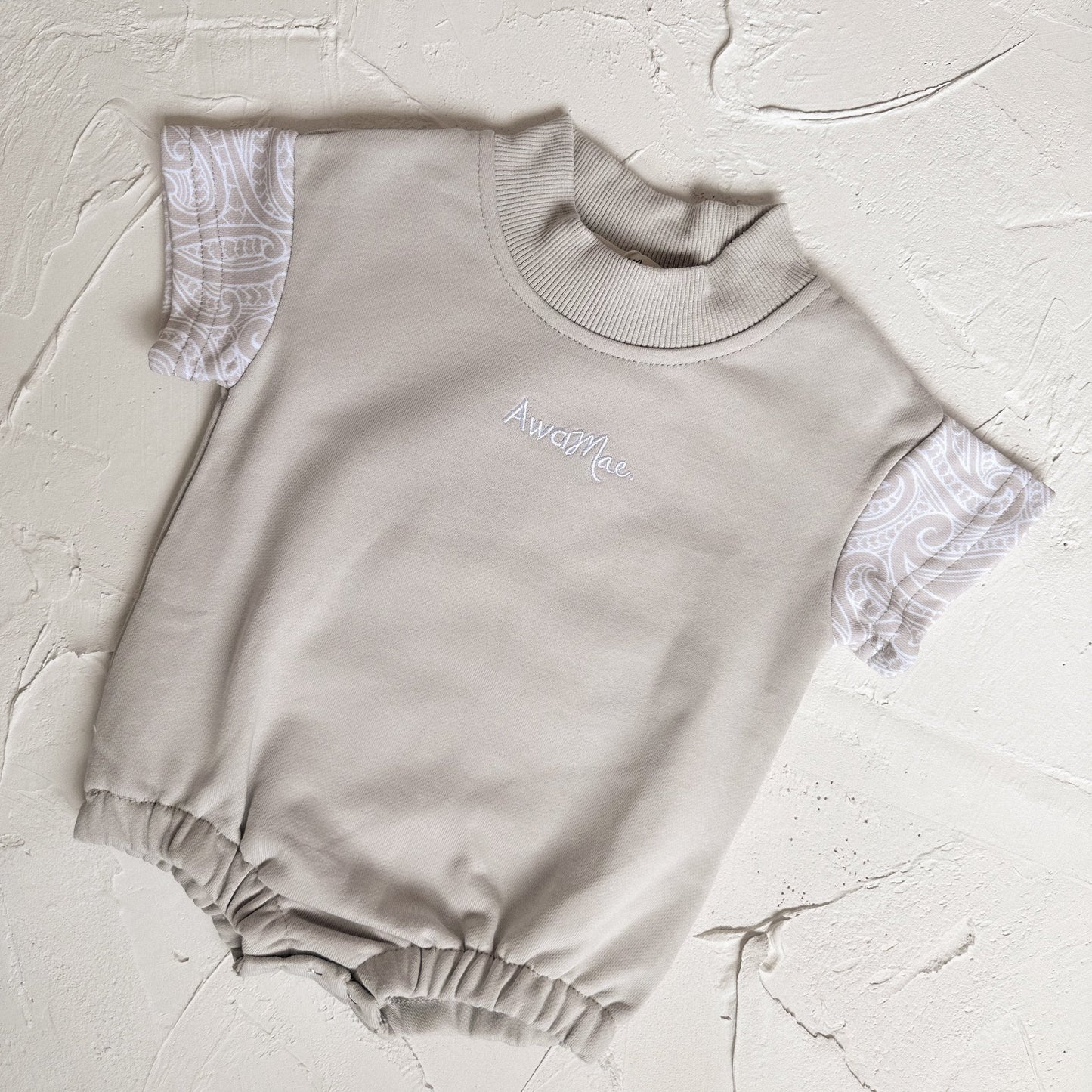 Bubble Romper - The wolf - Dove - AwaMae