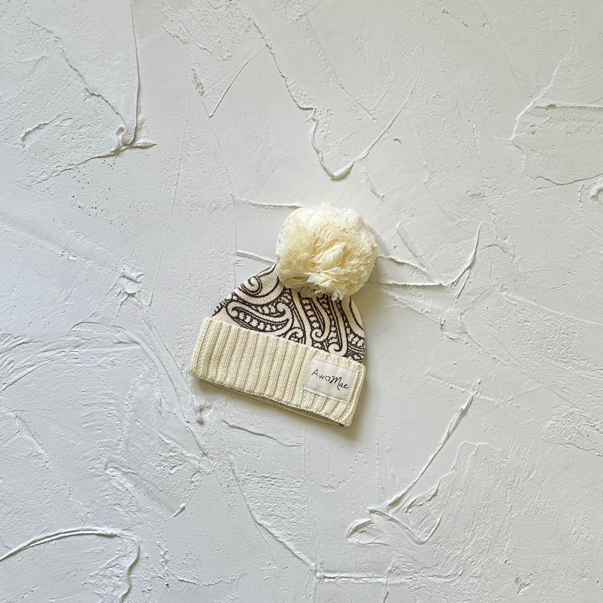 The Wolf knit beanie - Sable