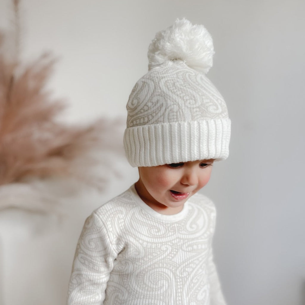 The wolf oat milk beanie - AwaMae