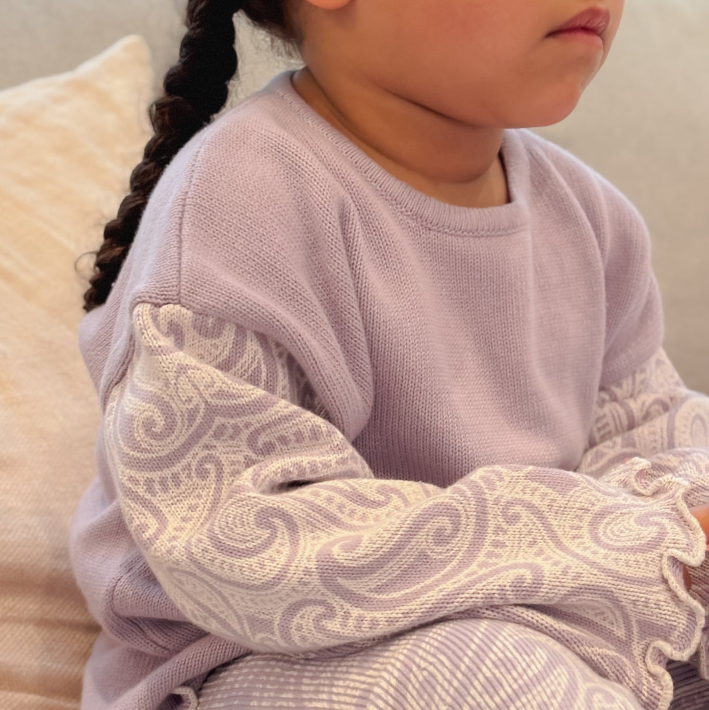 Knit pullover - Lila