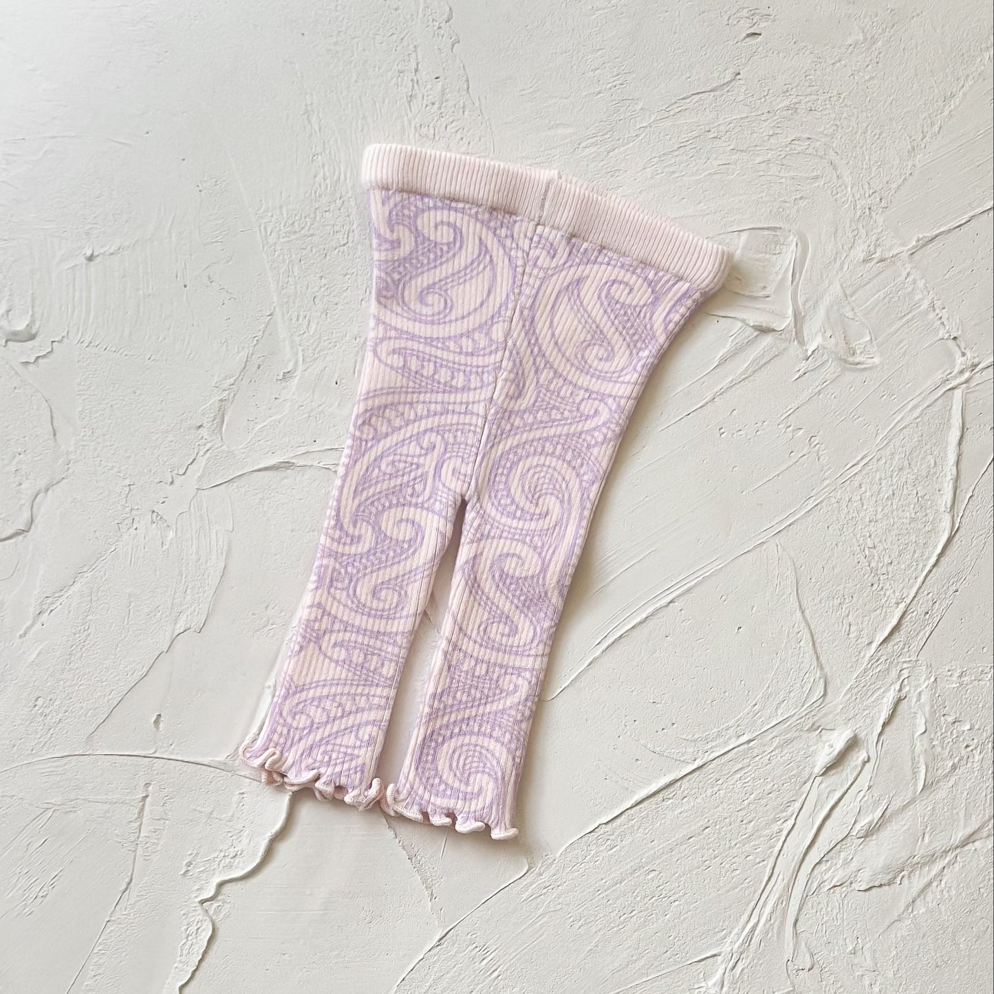 Basics ribbed knit leggings- The wolf- Petal and bloom