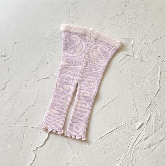 Basics ribbed knit leggings- The wolf- Petal and bloom