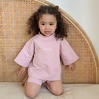 Spring boxy tee - Blush - AwaMae