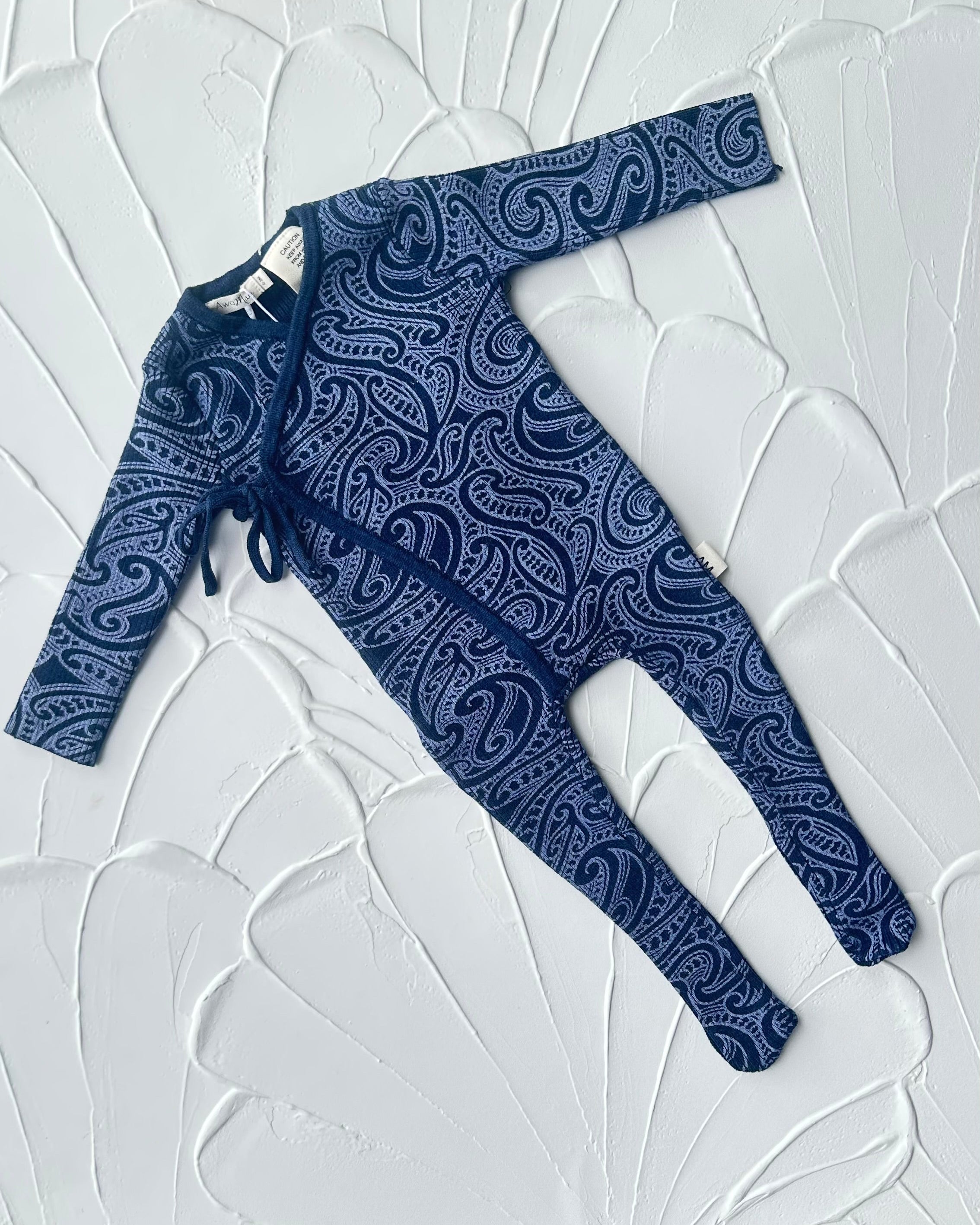Basics ribbed knit Onesie- The wolf-  Midnight SECONDS