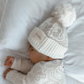 The wolf oat milk beanie