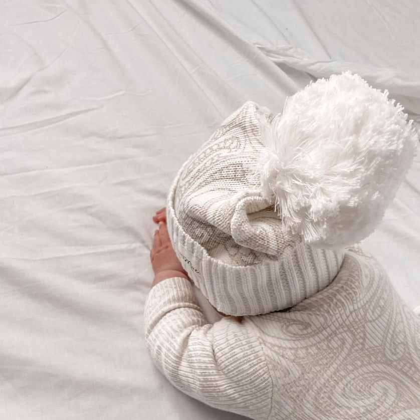 The wolf oat milk beanie - AwaMae