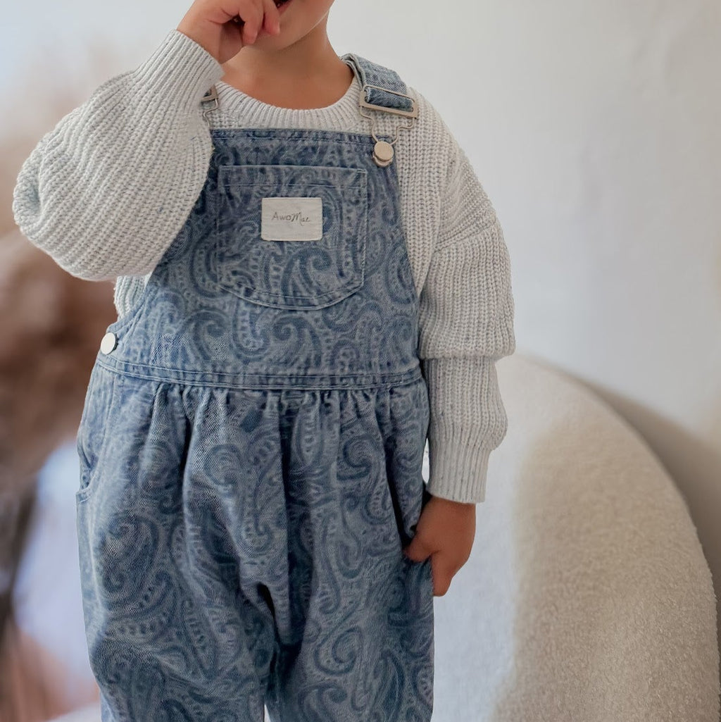 PREORDER -The wolf - Denim overalls PREORDER