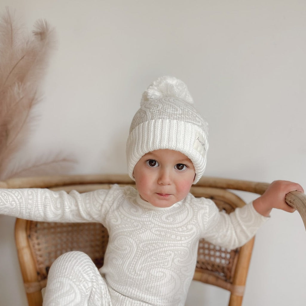 The wolf oat milk beanie - AwaMae