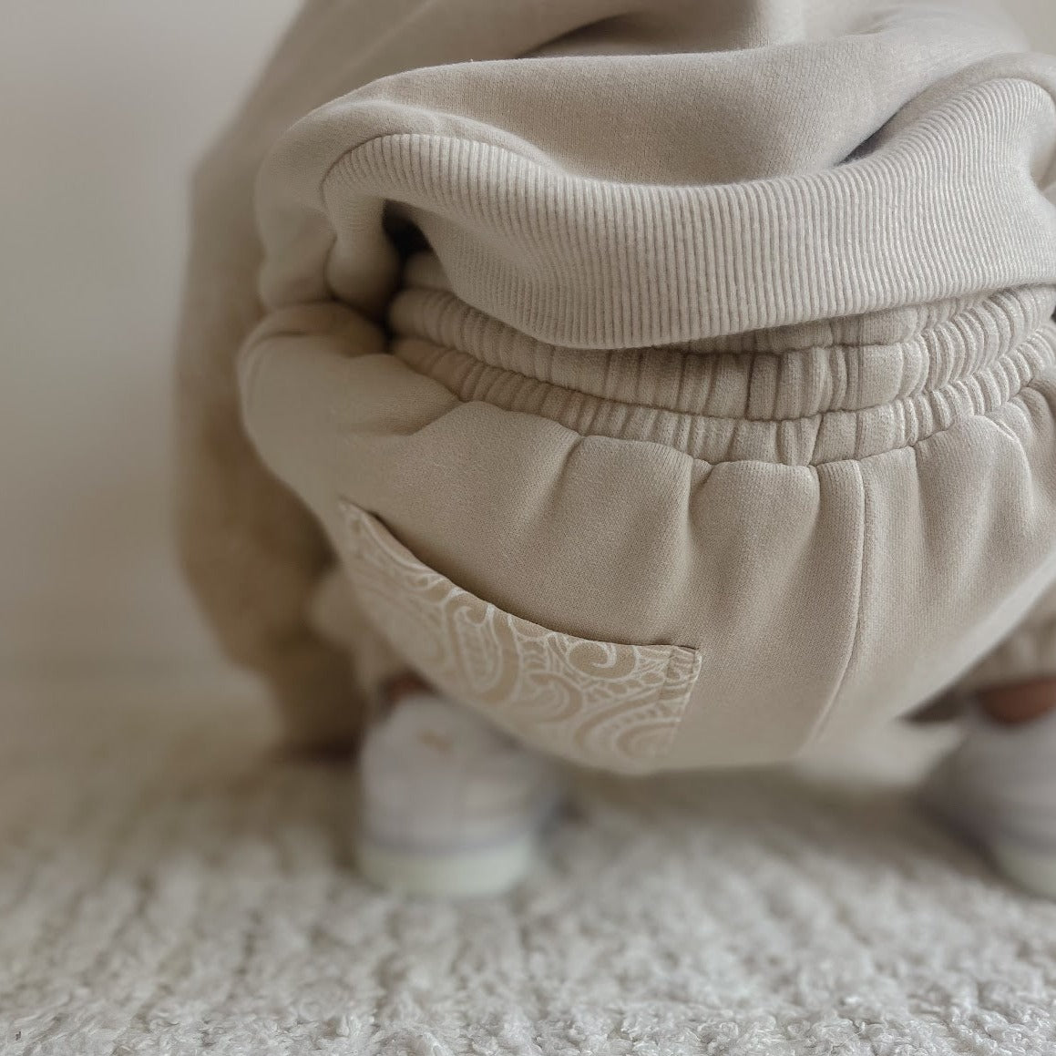 The wolf - Tracksuit pants- Beige