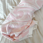 Te aroha o te mātua - The love of a parent- Knitted pēpi blanket- Pink
