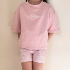 Bike shorts - The wolf - Blush - AwaMae