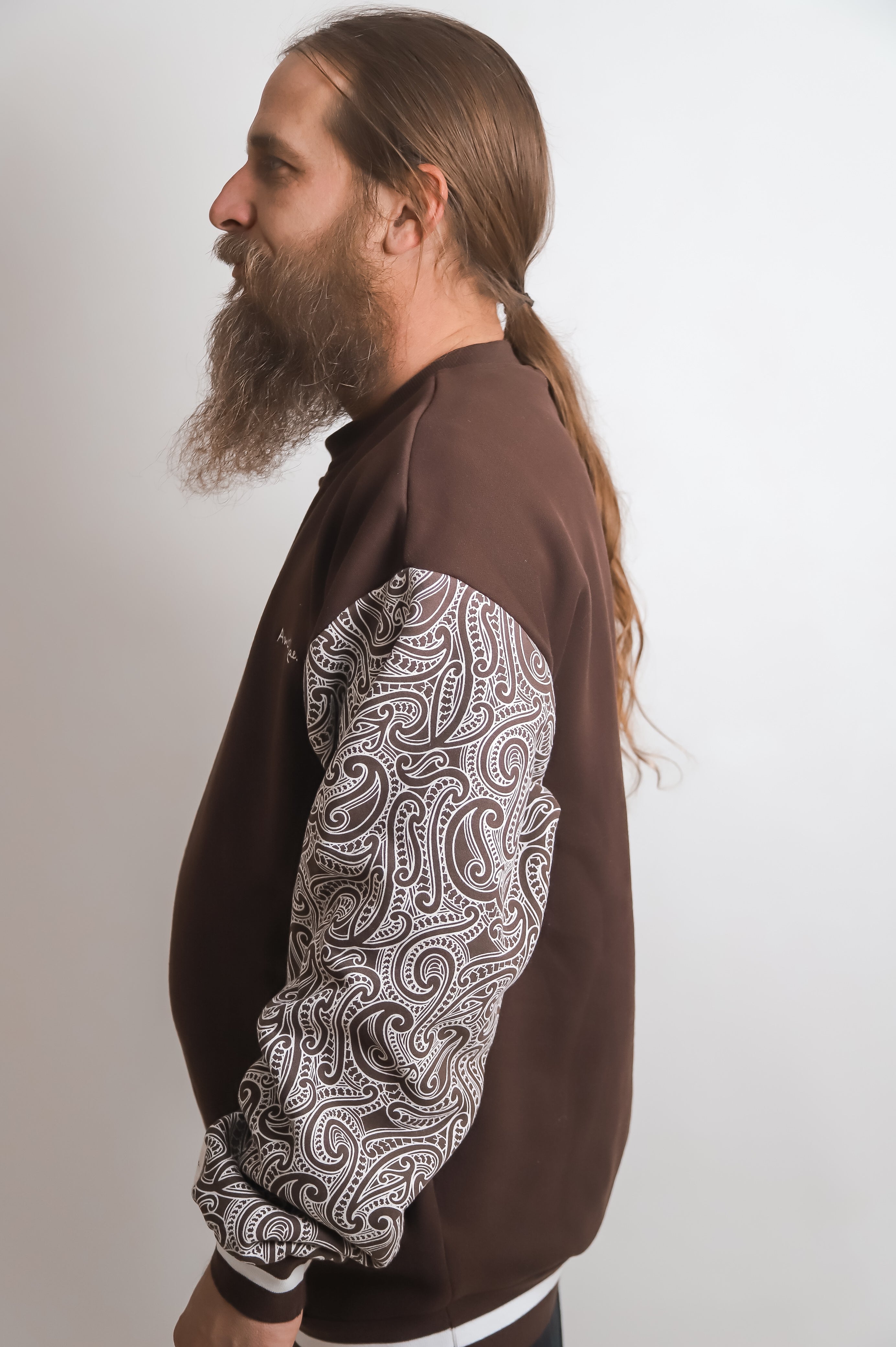 Adults - The wolf - Pull over - Chocolate brown