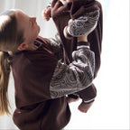 The wolf - Pull over - Chocolate brown