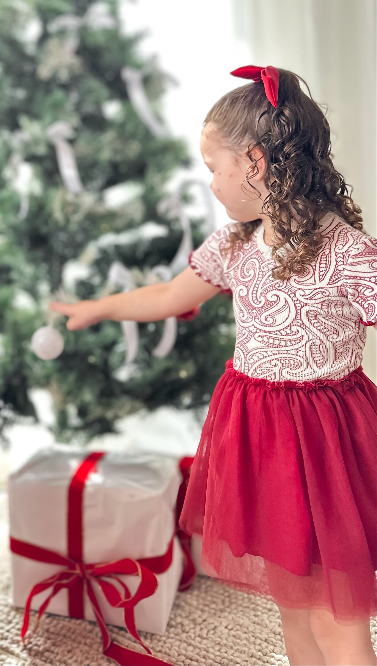 Christmas Tulle Dress - The wolf