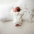 Classic chunky knit romper - Snow