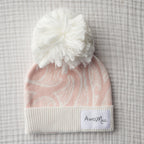Te aroha o te mātua - The love of a parent- Knitted Beanie -Pink