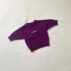 Cotton Jumper - Plum