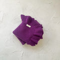 Knit Blanket - Plum
